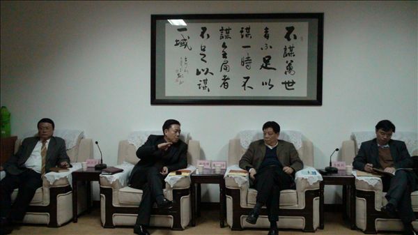 集團(tuán)公司總經(jīng)理、黨委書記金克寧來公司調(diào)研