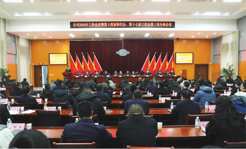 公司召開2024年工作會議暨第十四屆職代會、第十七屆工代會第三次全體會議